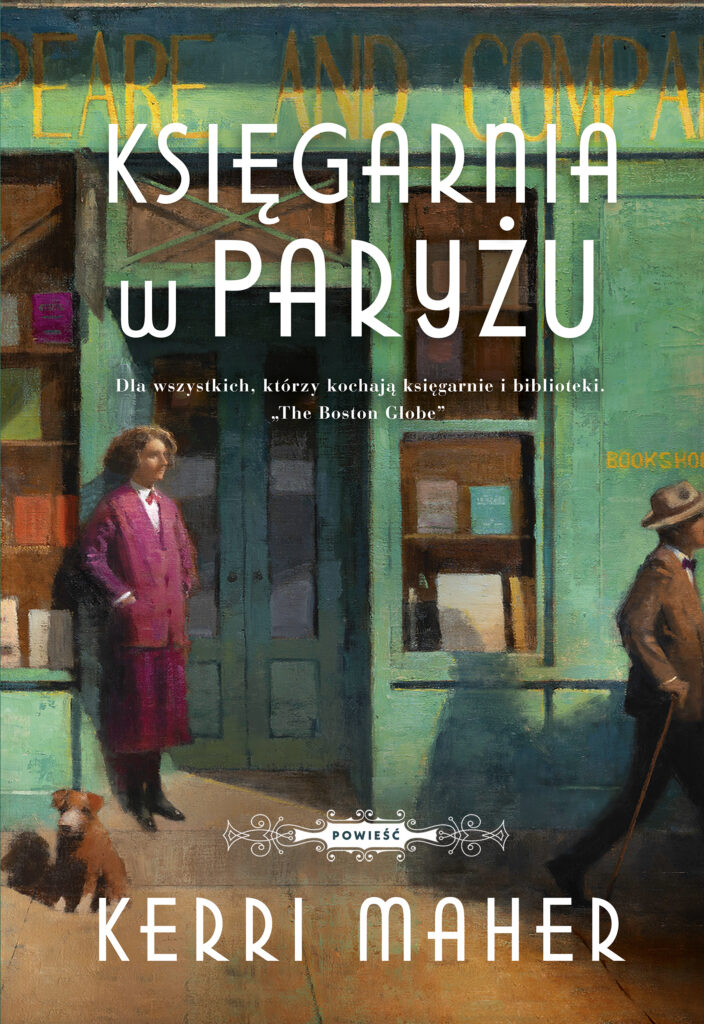 Księgarnia w Paryżu — okładka
