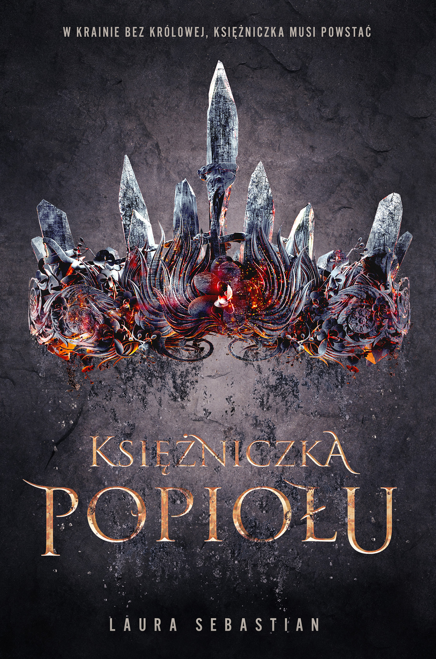 Księżniczka Popiołu — okładka e-booka