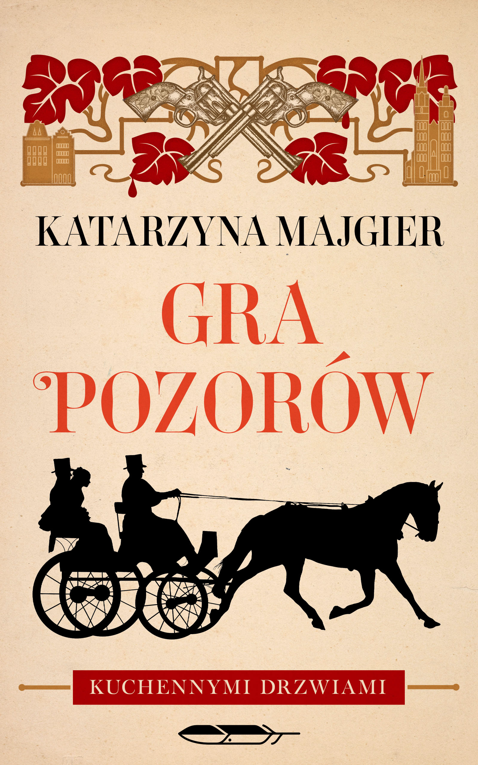 Tytuł: Kuchennymi drzwiami (#1). Gra pozorów
Autor: Katarzyna Majgier
Wydawnictwo: Oddechy
Formaty: EPUB