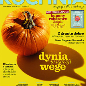 Tytuł: Kuchnia 11/2015. Magazyn dla Smakoszy
Autor: 
Wydawnictwo: Wydawnictwo Agora
Formaty: PDF