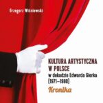 Kultura artystyczna w Polsce w dekadzie Edwarda Gierka (1971-1980) — okładka e-booka