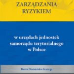 Kultura zarządzania ryzykiem w urzędach jednostek samorządu terytorialnego w Polsce — okładka e-booka