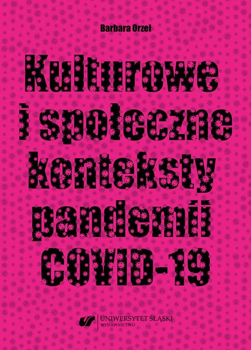 Kulturowe i społeczne konteksty pandemii COVID-19 — okładka e-booka