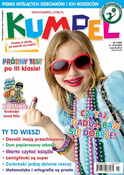 Kumpel 7/2016 — okładka wydania