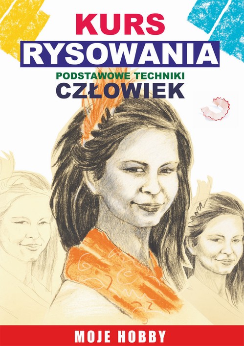 Kurs rysowania. Podstawowe techniki. Człowiek — okładka e-booka