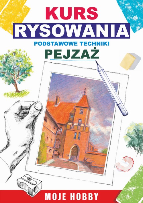 Kurs rysowania Podstawowe techniki. Pejzaż — okładka e-booka
