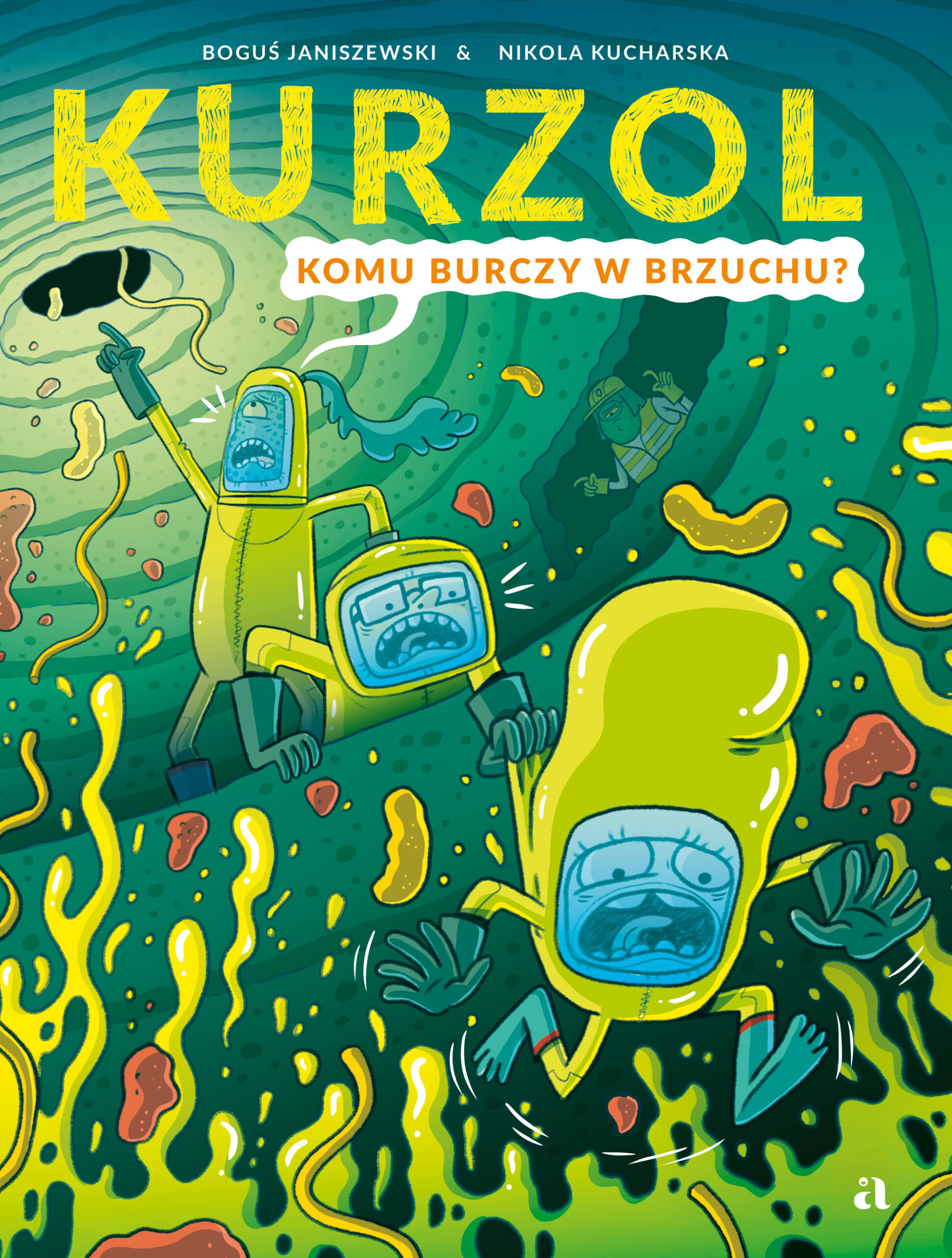 Tytuł: Kurzol. Komu burczy w brzuchu?
Autor: Boguś Janiszewski
Wydawnictwo: Wydawnictwo Agora dla dzieci
Formaty: PDF