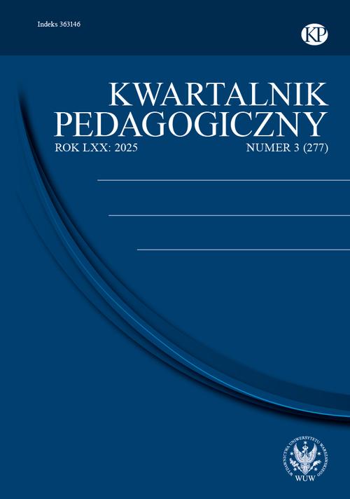 Kwartalnik Pedagogiczny 2025/3 (277) — okładka wydania