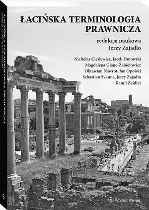 Łacińska terminologia prawnicza — okładka e-booka