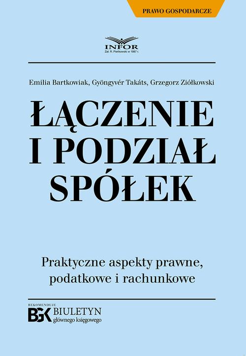 Łączenie i podział spółek — okładka