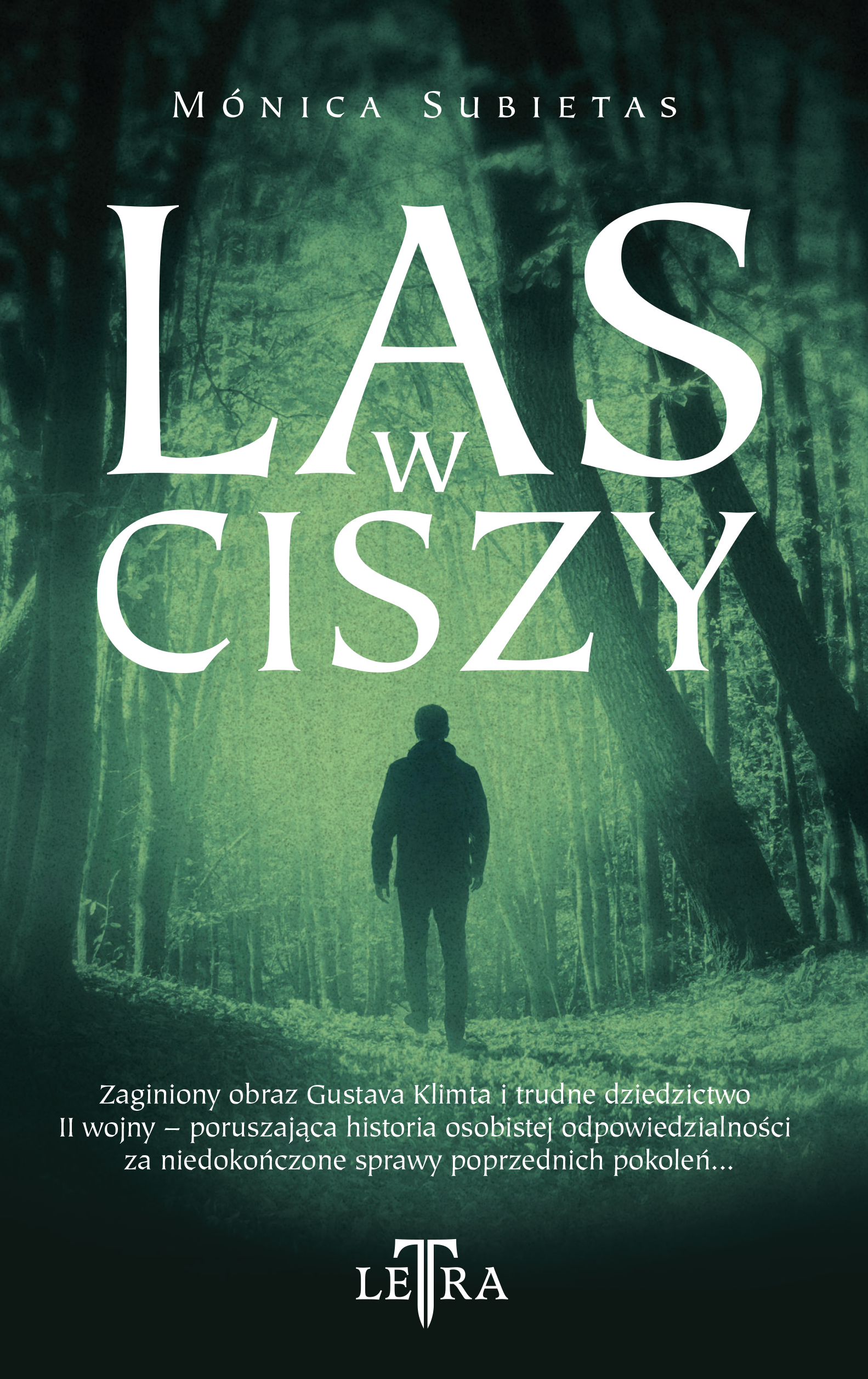 Las w ciszy — okładka e-booka