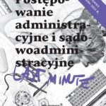 Tytuł: Last Minute postępowanie administracyjne listopad 2021
Autor: Piotr Bronny
Wydawnictwo: Wydawnictwo e-bookowo
Formaty: PDF