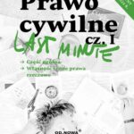 Tytuł: Last minute. Prawo cywilne cz1
Autor: Bogusław Gąszcz
Wydawnictwo: Od nowa
Formaty: PDF