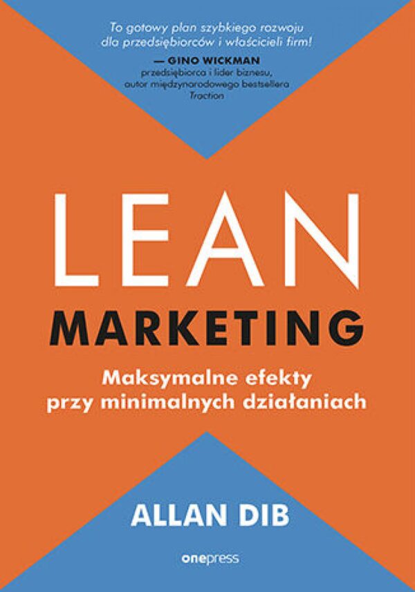 Lean marketing. Maksymalne efekty przy minimalnych działaniach — okładka e-booka