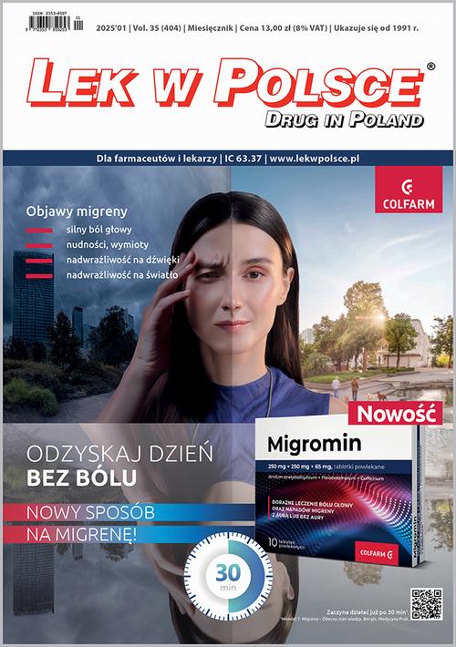 Tytuł: Lek w Polsce 1/2025
Autor: Praca Zbiorowa
Wydawnictwo: Medyk
Formaty: PDF
