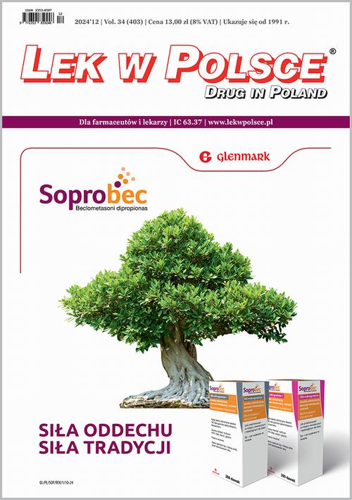 Tytuł: Lek w Polsce 12/2024
Autor: Praca Zbiorowa
Wydawnictwo: Medyk
Formaty: PDF