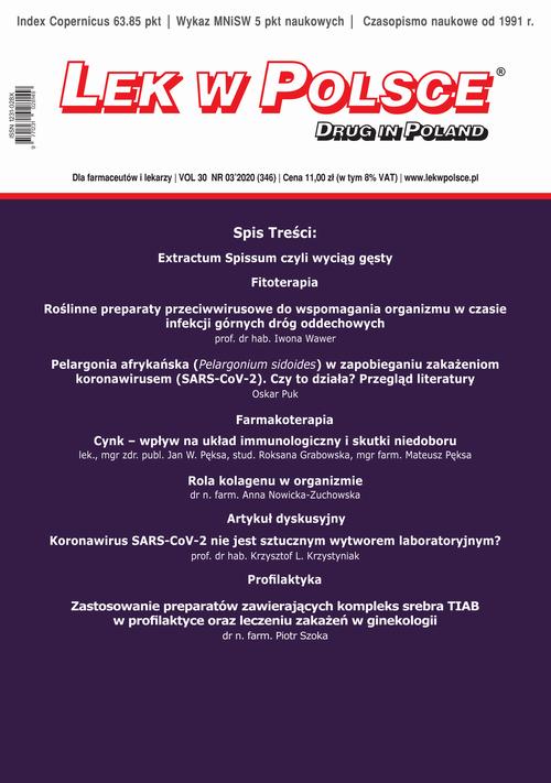 Tytuł: Lek w Polsce 3/2020
Autor: Praca zbiorowa
Wydawnictwo: Medyk
Formaty: PDF