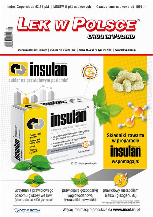 Tytuł: Lek w Polsce 5/2021
Autor: Wojciech Łuszczyna, Piotr Hudemowicz, Marta Pawłowska, Joanna Słoka, Jakub Słoka, Mateusz Jabłoński, Anna Nowicka-Zuchowska, Aleksander Zuchowski, Krzysztof Krzystyniak
Wydawnictwo: Medyk
Formaty: PDF