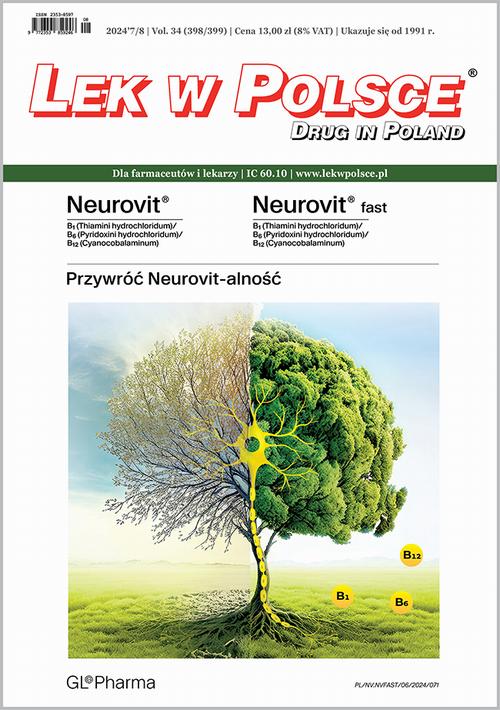 Tytuł: Lek w Polsce 7-8/2024
Autor: Praca Zbiorowa
Wydawnictwo: Medyk
Formaty: PDF