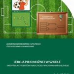 LEKCJA PIŁKI NOŻNEJ W SZKOLE — okładka e-booka