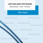 Lektura jako spotkanie — okładka e-booka