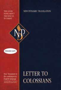 Tytuł: Letter to Colossians (NPD)
Autor: 
Wydawnictwo: Wydawnictwa NPD
Formaty: EPUB, MOBI