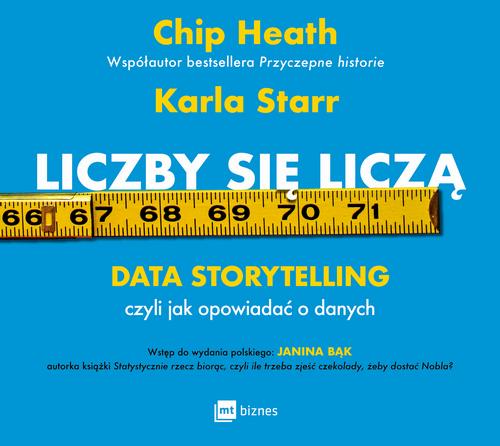 Tytuł: Liczby się liczą
Autor: Chip Heath, Karla Starr
Wydawnictwo: MT Biznes
Formaty: MP3