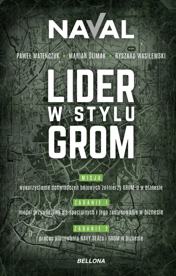 Lider w stylu GROM — okładka