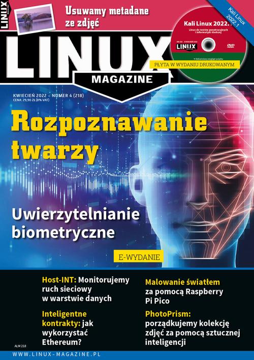 Tytuł: Linux Magazine (kwiecień 2022)
Autor: Praca Zbiorowa
Wydawnictwo: Wiedza i Praktyka
Formaty: MOBI, EPUB, PDF