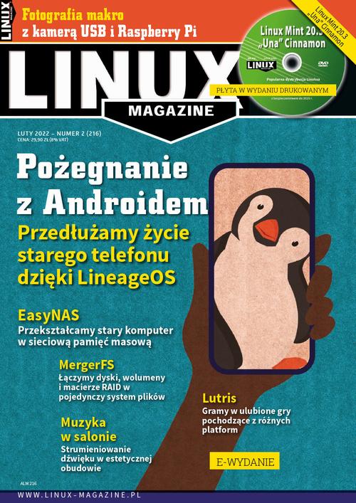 Tytuł: Linux Magazine (luty 2022)
Autor: Praca zbiorowa
Wydawnictwo: Wiedza i Praktyka
Formaty: PDF, MOBI, EPUB