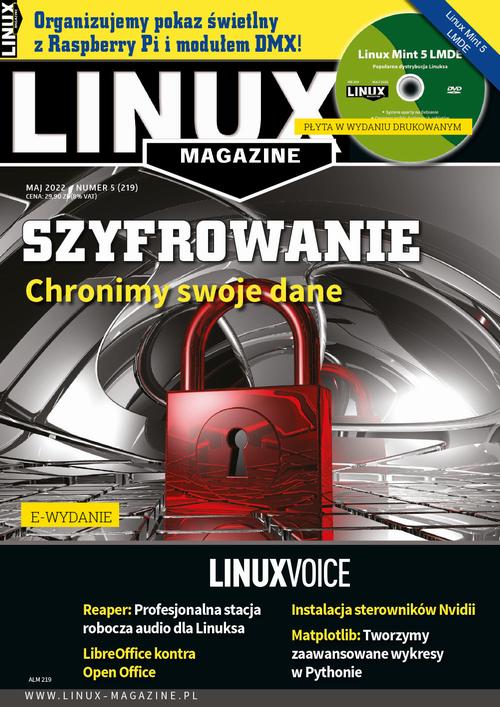Tytuł: Linux Magazine (maj 2022)
Autor: Praca Zbiorowa
Wydawnictwo: Wiedza i Praktyka
Formaty: PDF, MOBI, EPUB
