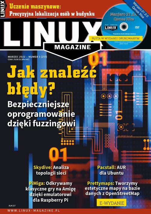 Tytuł: Linux Magazine (marzec 2022)
Autor: Praca Zbiorowa
Wydawnictwo: Wiedza i Praktyka
Formaty: PDF, MOBI, EPUB