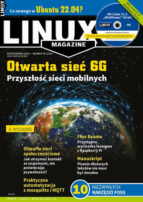 Tytuł: Linux Magazine (październik 2022)
Autor: Praca zbiorowa
Wydawnictwo: Wiedza i Praktyka
Formaty: PDF, MOBI, EPUB