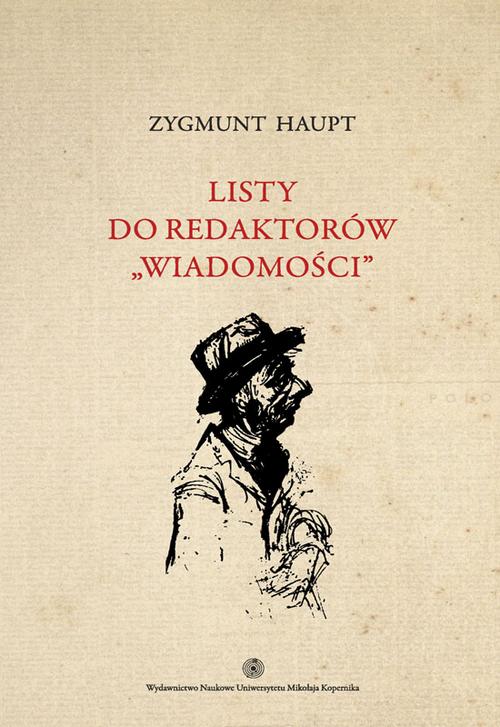 Tytuł: Listy do redaktorów "Wiadomości", t. 1
Autor: Zygmunt Haupt
Wydawnictwo: Wydawnictwo Naukowe UMK
Formaty: PDF
