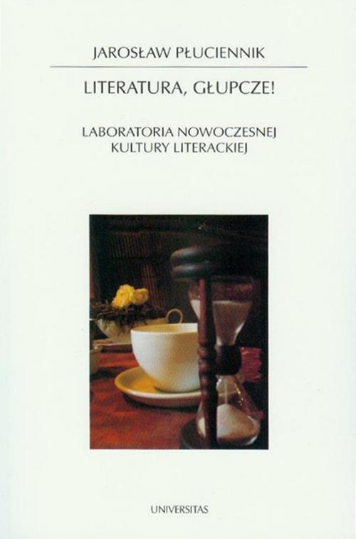 Literatura głupcze — okładka