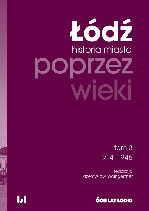 Łódź poprzez wieki — okładka e-booka