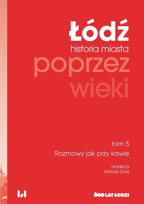 Łódź poprzez wieki — okładka e-booka
