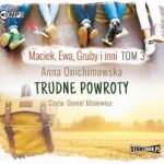 Tytuł: Maciek Ewa Gruby i inni Tom 3 Trudne powroty
Autor: Anna Onichimowska
Wydawnictwo: Storybox
Formaty: MP3