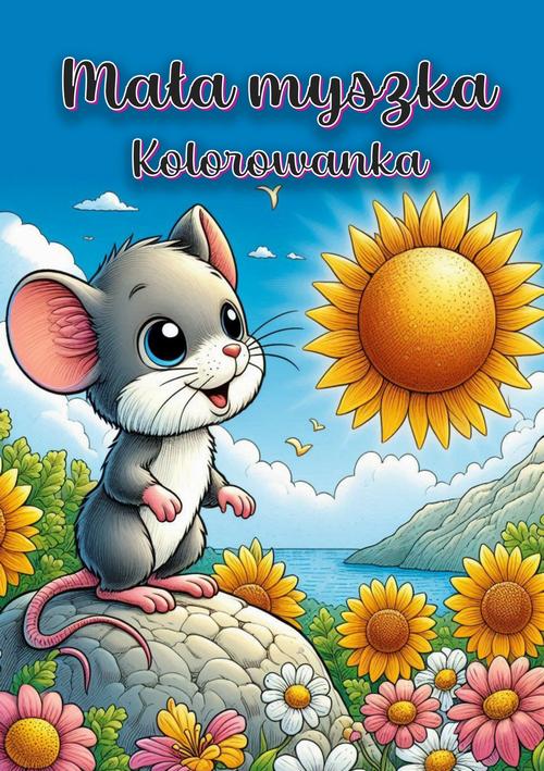 Mała myszka Kolorowanka — okładka e-booka