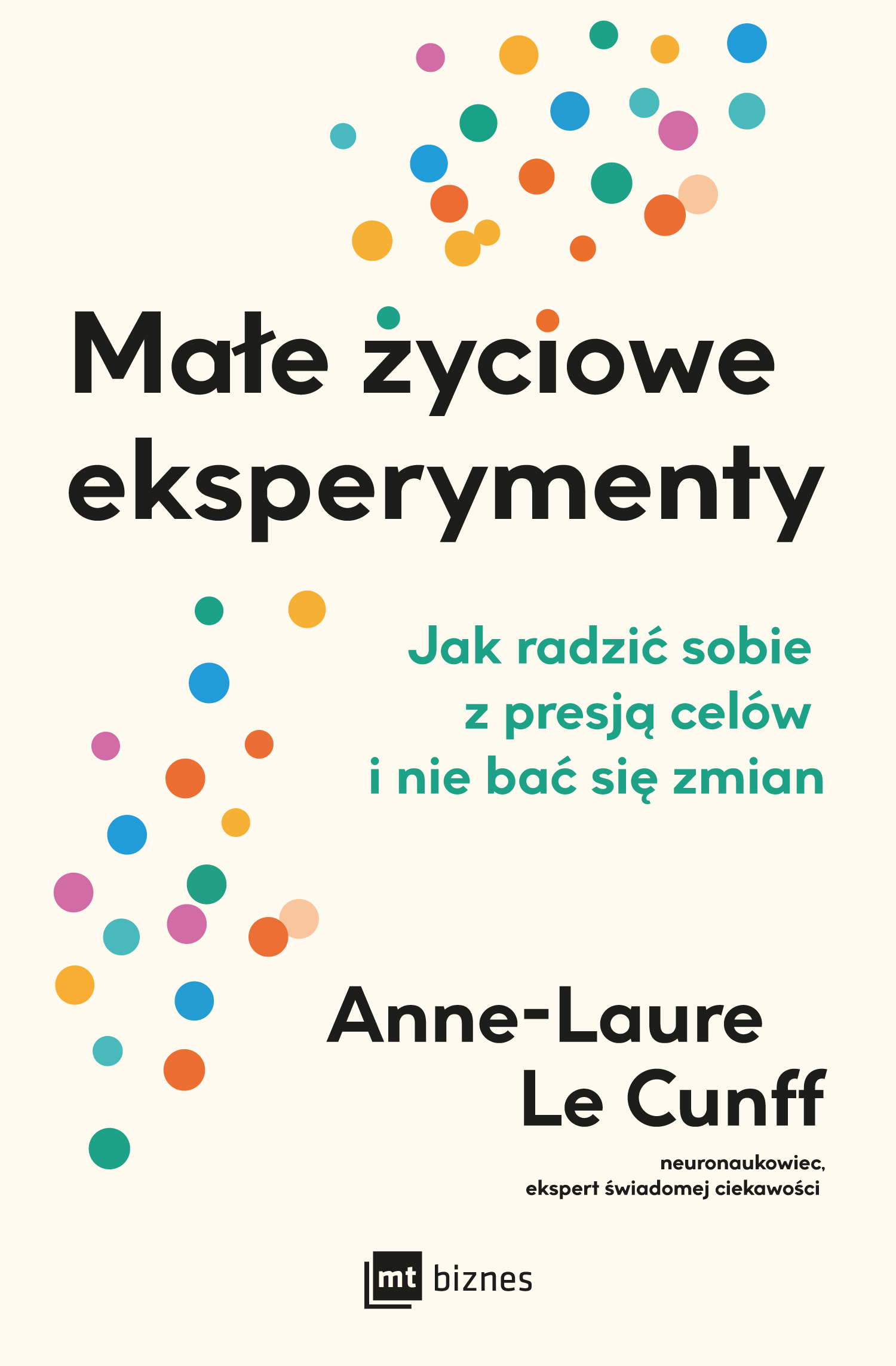Tytuł: Małe życiowe eksperymenty. Jak radzić sobie z presją celów i nie bać się zmian
Autor: Anne-Laure LeCunff
Wydawnictwo: MT Biznes
Formaty: EPUB, MOBI