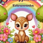Mały jelonek Kolorowanka — okładka e-booka