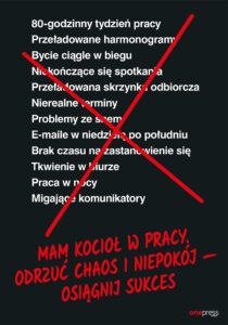 Mam kocioł w pracy. Odrzuć chaos i niepokój - osiągnij sukces — okładka e-booka