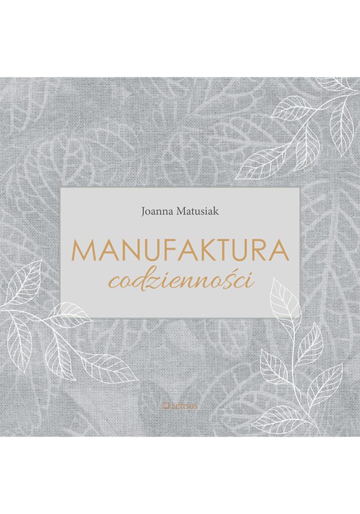 Manufaktura codzienności — okładka