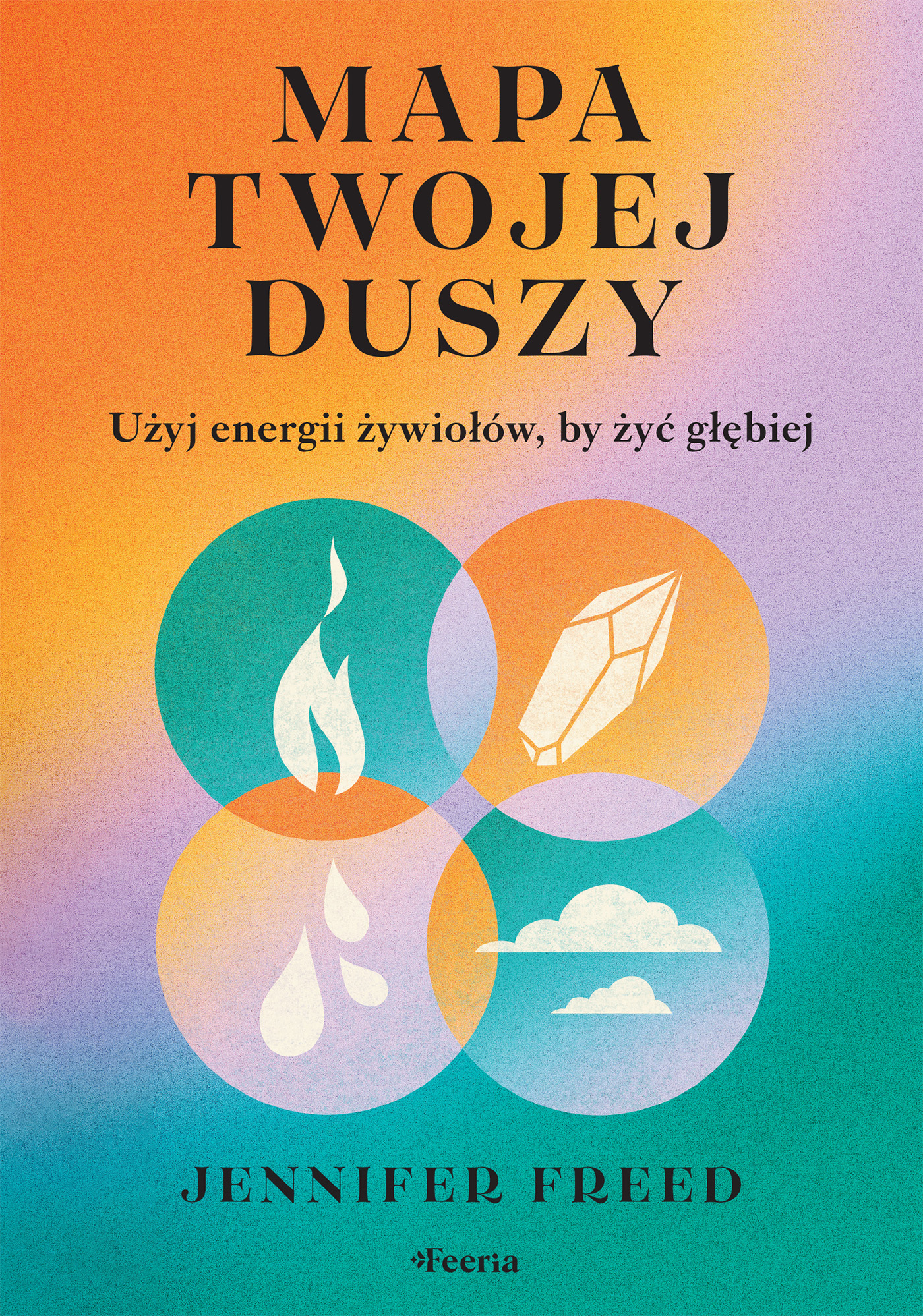 Tytuł: Mapa twojej duszy. Użyj energii żywiołów, by żyć głębiej
Autor: Jennifer Freed
Wydawnictwo: Wydawnictwo JK (Aha, Feeria)
Formaty: EPUB, MOBI
