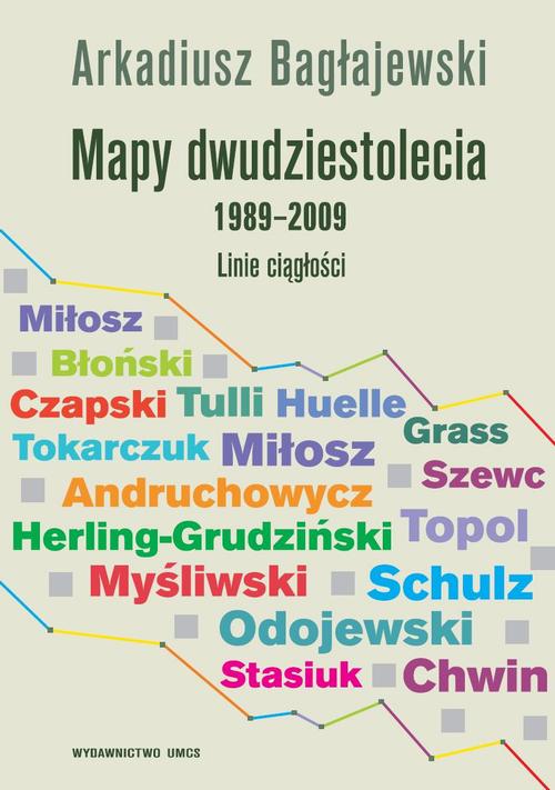 Mapy dwudziestolecia 1989-2009. Linie ciągłości — okładka e-booka