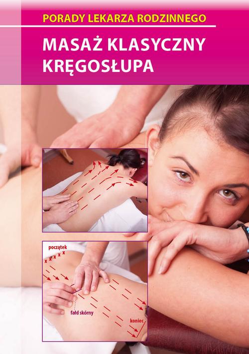 Masaż klasyczny kręgosłupa — okładka