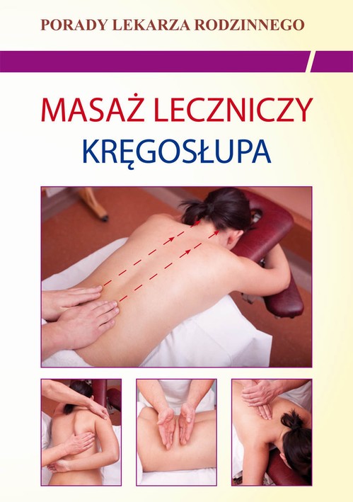 Masaż leczniczy kręgosłupa — okładka e-booka