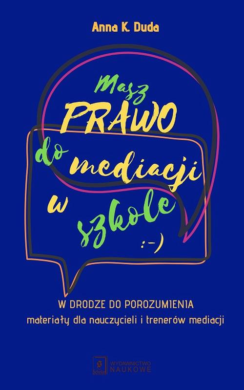 Masz Prawo do Mediacji w Szkole — okładka e-booka