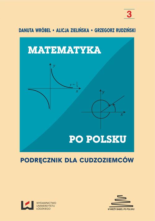 Matematyka po polsku 3. Podręcznik dla cudzoziemców — okładka e-booka