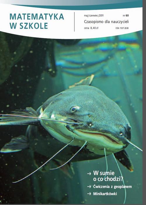 Tytuł: Matematyka w Szkole. Czasopismo dla nauczycieli. Nr 60
Autor: Praca zbiorowa
Wydawnictwo: Gdańskie Wydawnictwo Oświatowe
Formaty: PDF